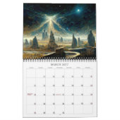 2026 Visionaire Dimensies 3 Surrealistische Landsc Kalender (Mar 2027)