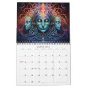 2026 Visionaire Dimensies 7 Surrealistische Kunst Kalender (Mar 2026)