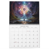 2026 Visionaire Dimensies 7 Surrealistische Kunst Kalender (Jan 2026)