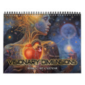 2026 Visionaire Dimensies 9 Surrealistische Kunst Kalender (Hoes)