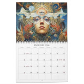 2026 Visionaire Dimensies 9 Surrealistische Kunst Kalender (Feb 2026)