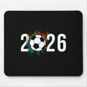 2026 Voetbal Speel Game Jaar Spelers Coaches Fans  Muismat