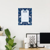 2026 Vogels Kalender Poster (Thuiskantoor)