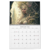 2026 Vrouwen van Magische Fantasy Art Kalender (Feb 2026)