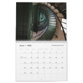 2026: Vuurtorens van North Carolina Kalender Med (Mar 2026)