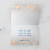 2026 Vuurwerk Nieuwjaarsfeest Vrolijk Kerstfeest Feestdagen Kaart (Binnen)