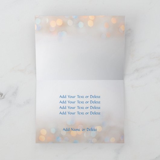 2026 Vuurwerk Nieuwjaarsfeest Vrolijk Kerstfeest Feestdagen Kaart (Binnen)