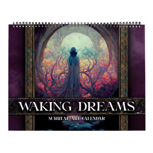 2026 Waking Dreams 2 surrealistische kunstkalender Kalender (Hoes)