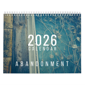 2026 Wall Calendar - Abandonment Kalender