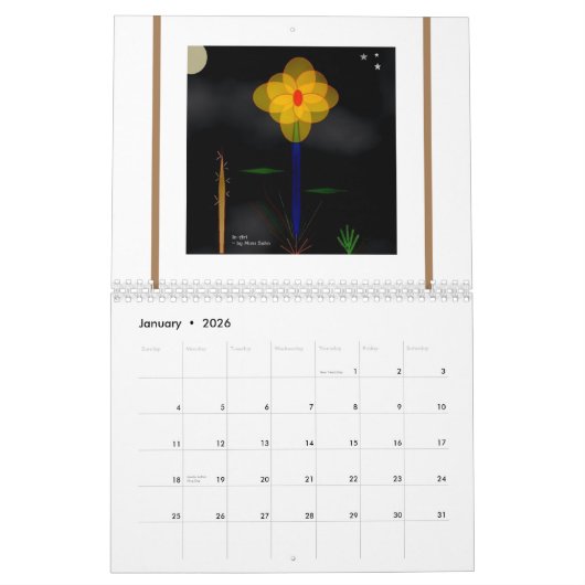 "2026" Wandkalender Kalender (Jan 2026)
