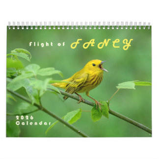 2026 Warblers - Original Bird Photo Calendar Kalender