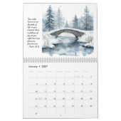 2026 Watercolor Scriptural Inspirations Calendar Kalender (Jan 2027)