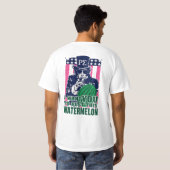 2026 Watermeloen Borstbeeld T-shirt (Achterkant volledig)