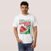 2026 Watermeloen Borstbeeld T-shirt (Voorkant volledig)