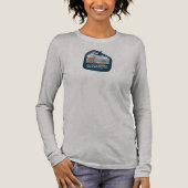 2026 Western Section dunne pasvorm lange mouw Tri-Blend Shirt (Voorkant)
