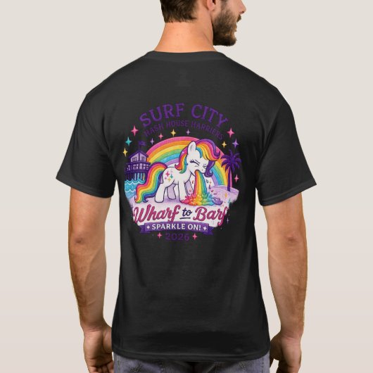 2026 Wharf naar Barf T-shirt (Achterkant)