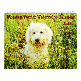 2026 Wheaten Terrier-hond Mama Moeder Eigenaar Ca Kalender