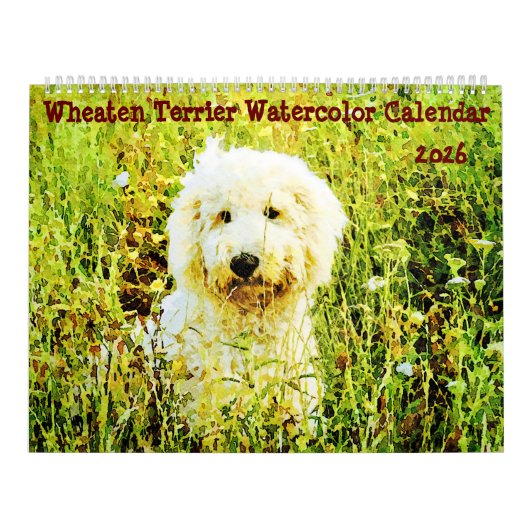 2026 Wheaten Terrier-hond Mama Moeder Eigenaar Ca Kalender (Hoes)
