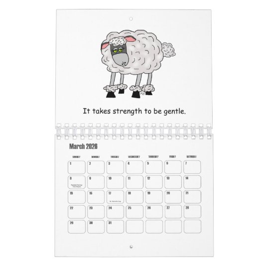 2026 Whimsical Animals Calendar ... Kalender (Mar 2026)