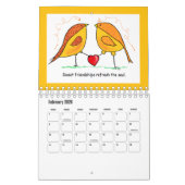 2026 Whimsical Birds Calendar . . . Kalender (Feb 2026)