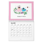 2026 Whimsical Birds Calendar . . . Kalender (Mar 2026)
