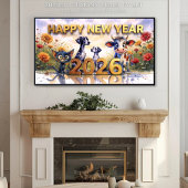 2026 Whimsical Dierenprint/Samsung Frame TV-kunst Poster