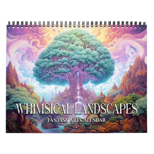 2026 Whimsical Landscapes 2 Kalender (Hoes)