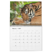2026 Wild Tiger Kalender (Feb 2027)