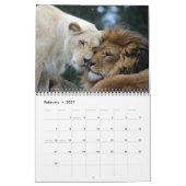 2026 Wilde Leeuwen Kalender (Feb 2027)