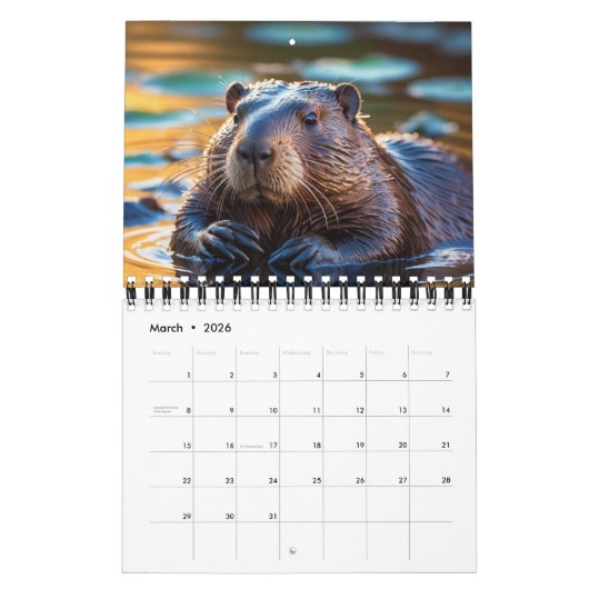 2026 Wildlife Kalender (Mar 2026)