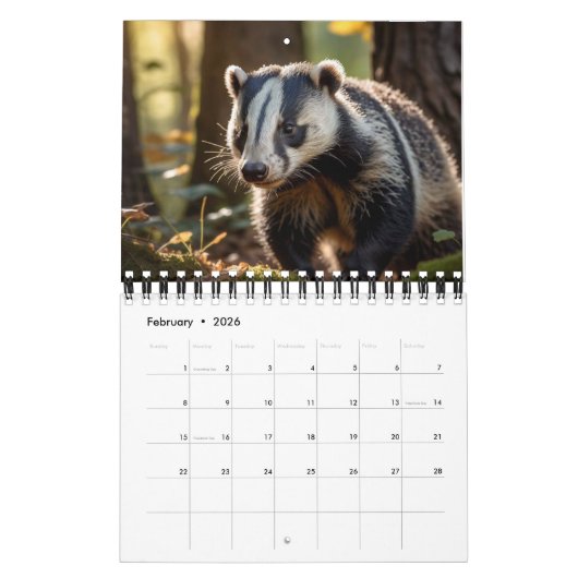2026 Wildlife Kalender (Feb 2026)