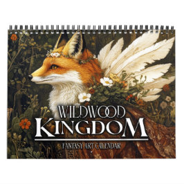 2026 Wildwood Kingdom Fantasy Art Kalender