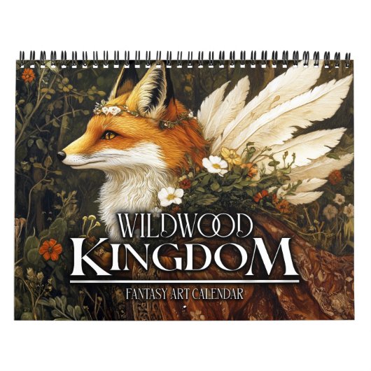 2026 Wildwood Kingdom Fantasy Art Kalender (Hoes)