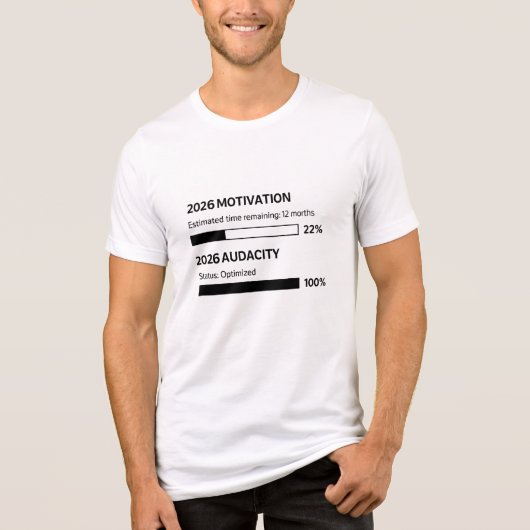 2026 Will Be My Year Tri-Blend Shirt (Voorkant)