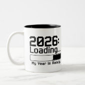 2026-will-be-my-year tweekleurige koffiemok (Links)