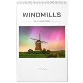 2026 Windmolens fotografie Kalender (Hoes)