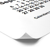 2026 Witte Kalender van Janz Print (Hoek)