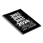 2026 wordt mijn jaar notitieboek (Rechterzijde)