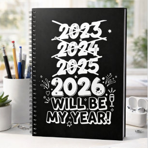 2026 wordt mijn jaar notitieboek