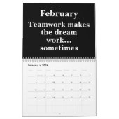 2026 Work Humor Wall Calendar Kalender (Feb 2026)