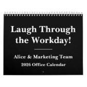 2026 Work Humor Wall Calendar Kalender (Hoes)
