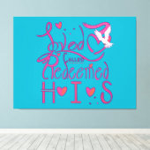 2026 wrapped in love canvas afdruk (Insitu (Houten vloer))