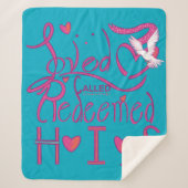 2026 wrapped in love sherpa deken (Voorkant)