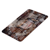 2026 Year Monthly Calendar White | Add Photo Magneet (Linkerzijde)