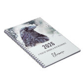 2026 Year of Change Raven Symbolism Notitieboek (Rechterzijde)