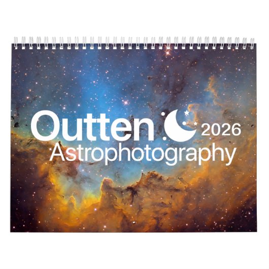 2026 Year Of Space Outten Astrophotography Calenda Kalender (Hoes)