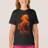2026 Year of the Fire Horse Chinese Zodiac T-shirt (Voorkant)