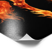 2026 Year of the Fire Horse Foto Afdruk (Hoek)