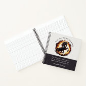 2026 Year of the Fire Horse Motivational Quote Notitieboek (Binnen)