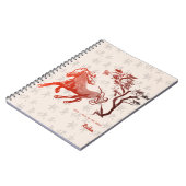 2026 Year of the Fire Horse Red Ink Notitieboek (Linkerzijde)